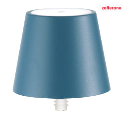 Battery lamp POLDINA STOPPER IP54, blue dimmable